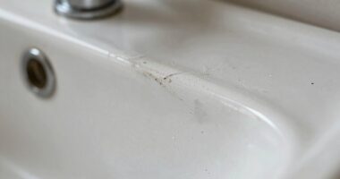 abrasive damage from cleaners