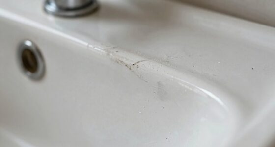 abrasive damage from cleaners