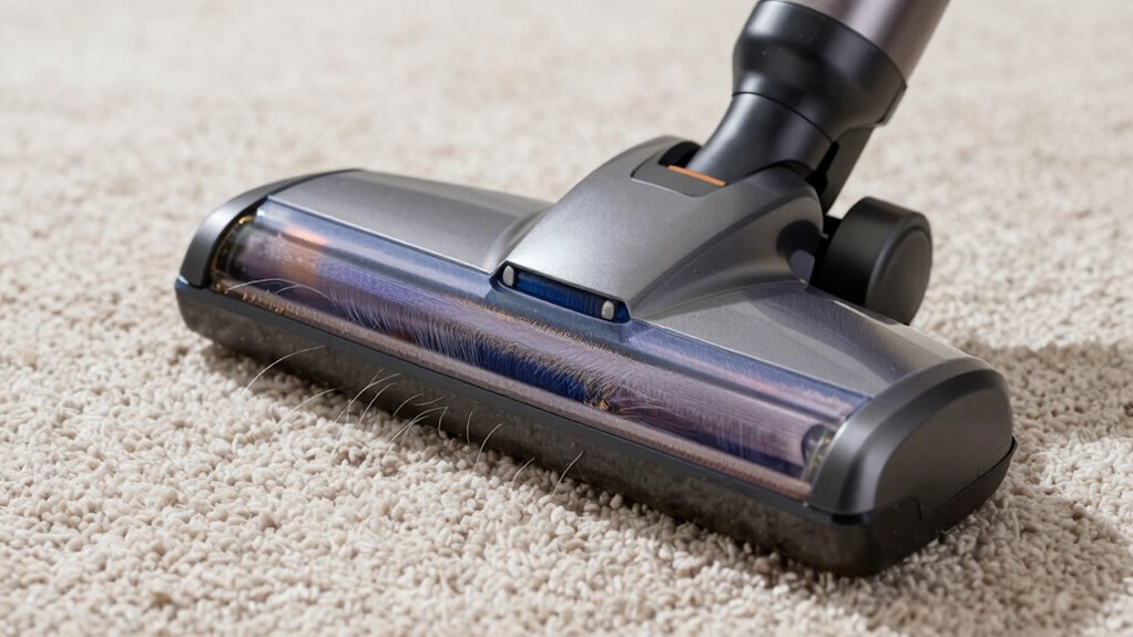 adjust vacuum for carpet care