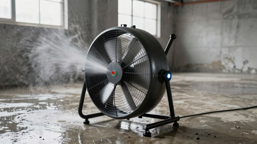 air mover fan considerations