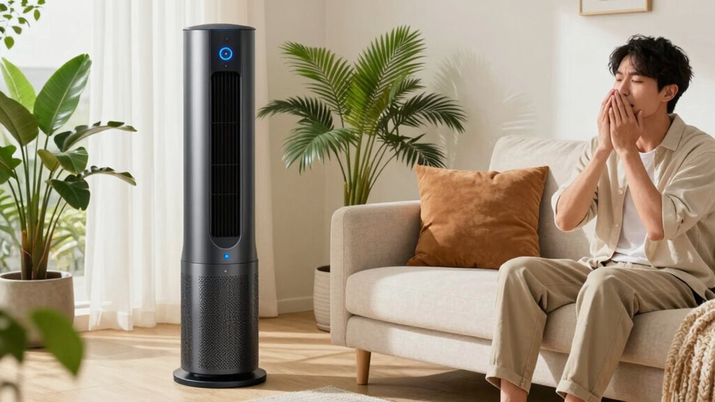 allergy friendly air purifier features