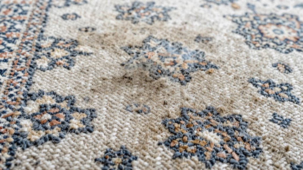 assess rug odor severity