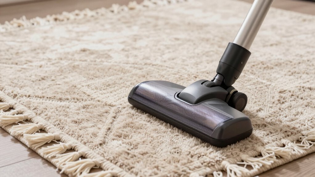 avoid aggressive vacuuming damage