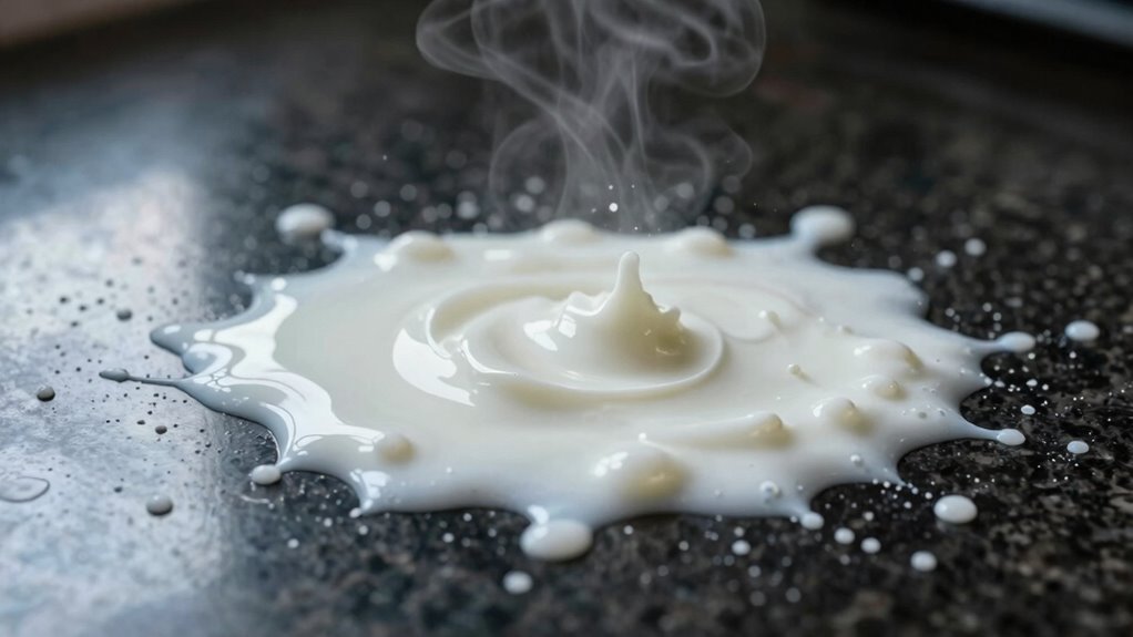 bacterial breakdown causes sour smell