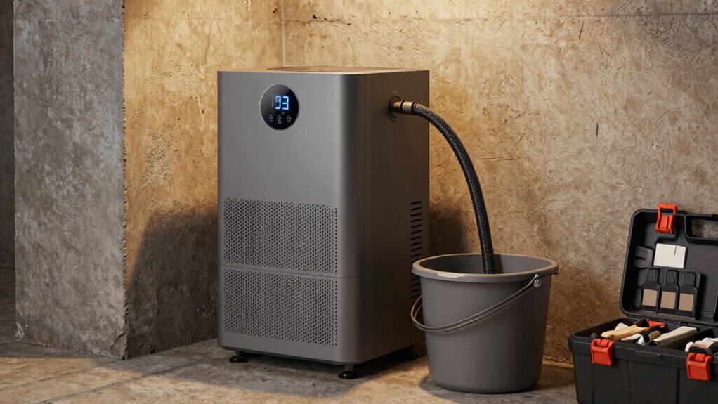 basement dehumidifier selection factors