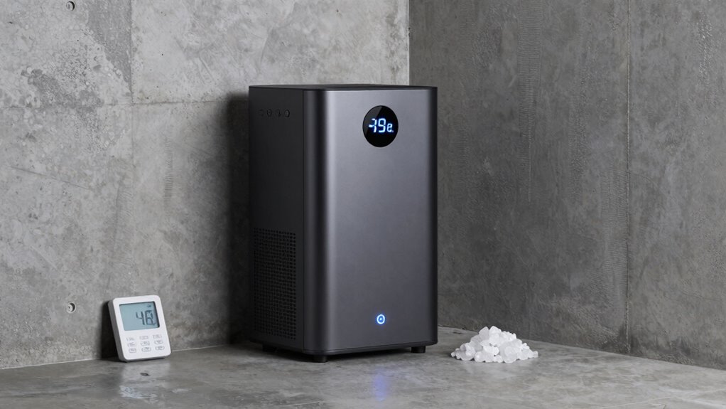 basement dehumidifier selection factors