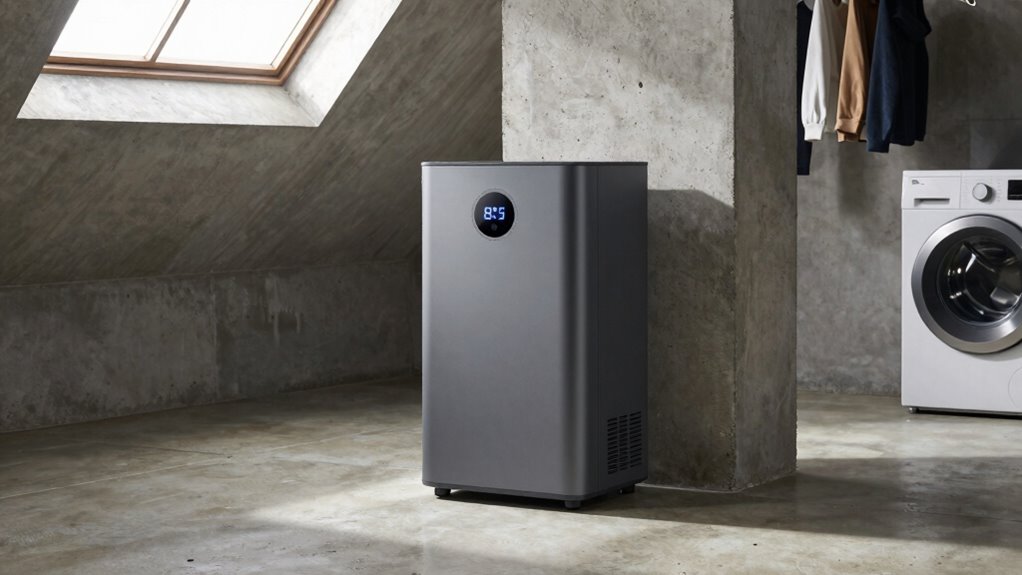 basement dehumidifier selection factors