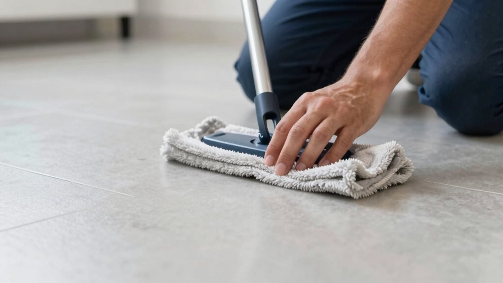 buff and reapply evenly