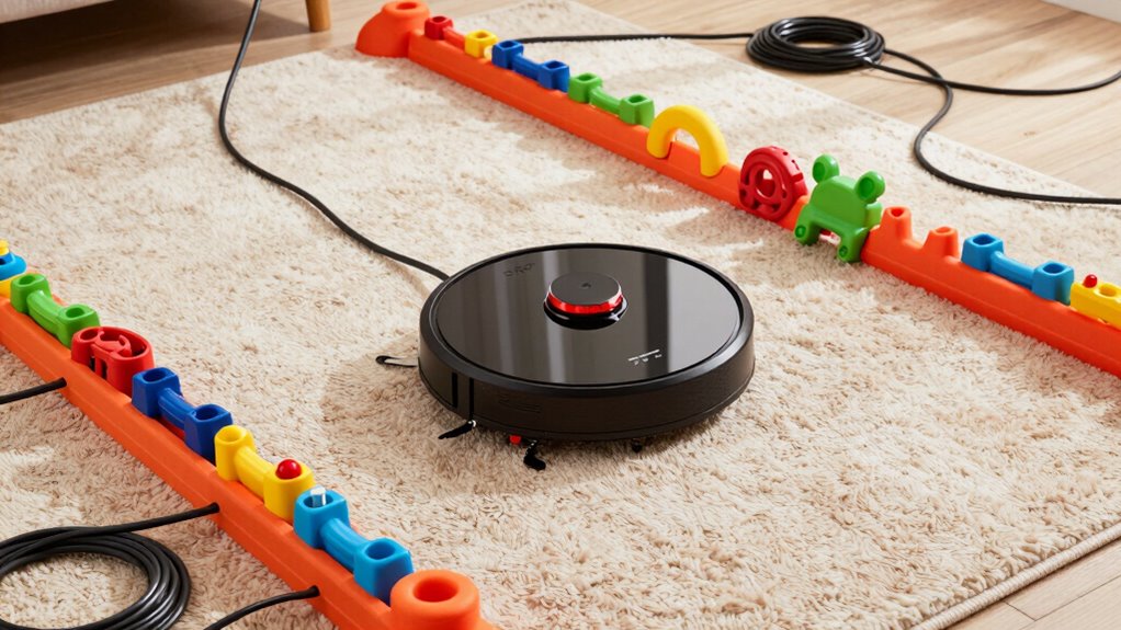 cable protection via barriers