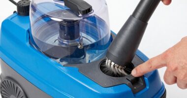 carpet cleaner water issue