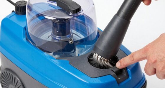 carpet cleaner water issue