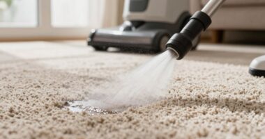 carpet spray won t extract