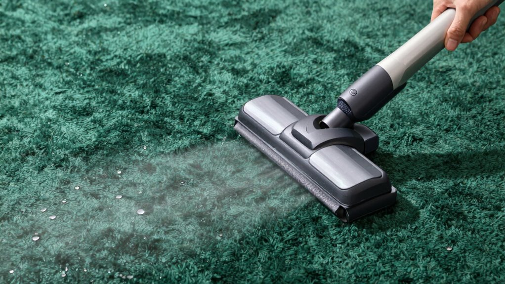 check for water stains