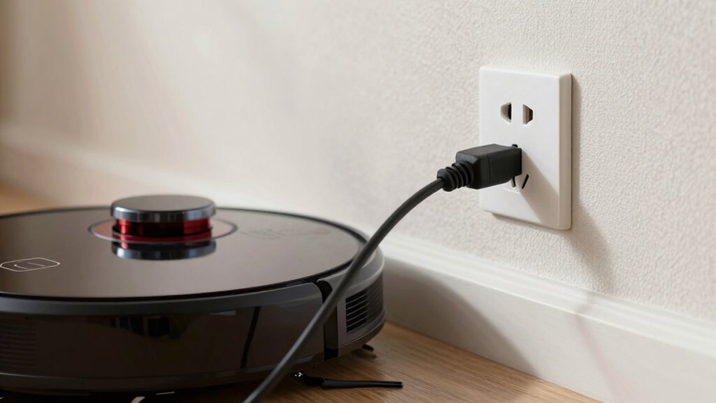 check power source connection