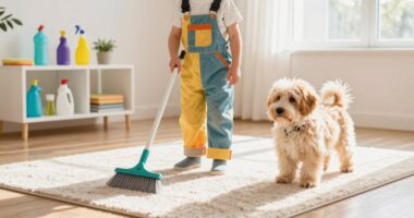 child and pet cleaning safety