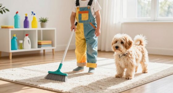 child and pet cleaning safety