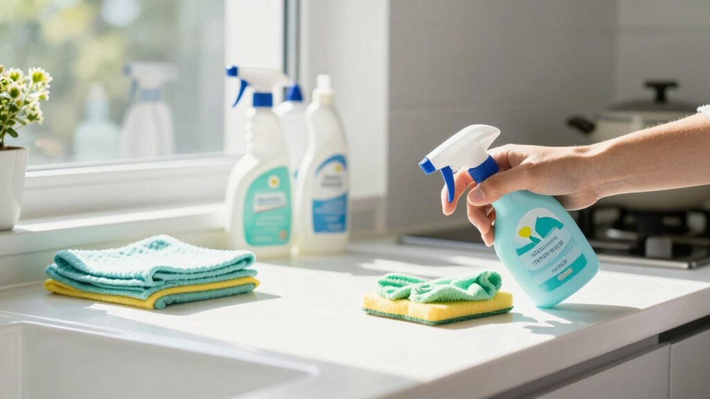 choose fragrance free cleaning products