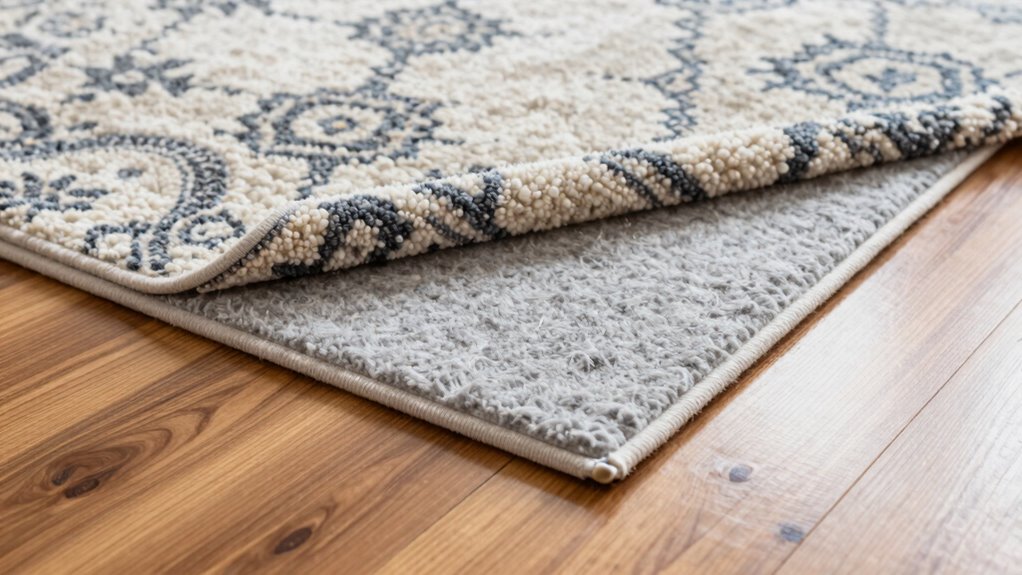 choose rug pad by floor