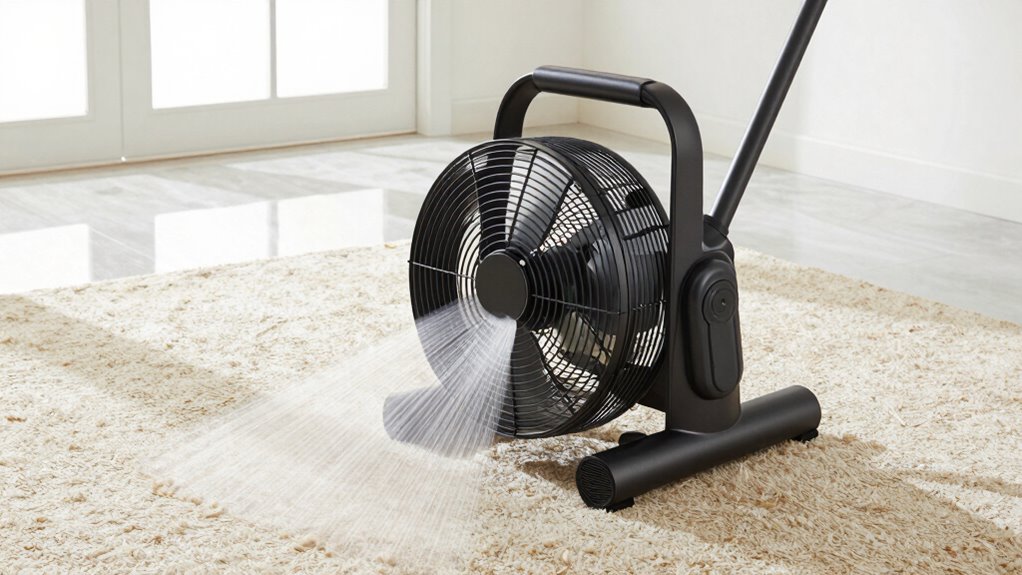 choosing effective carpet drying fans