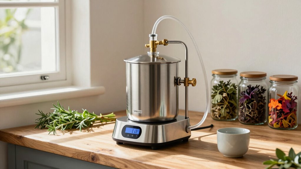 choosing safe efficient hydrosol distiller