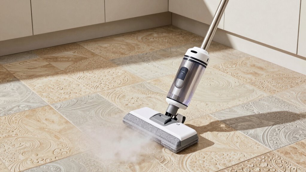 choosing textured tile steam mop