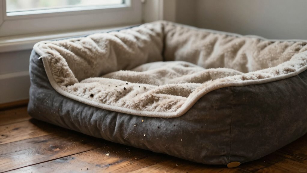 clean bedding weekly or more