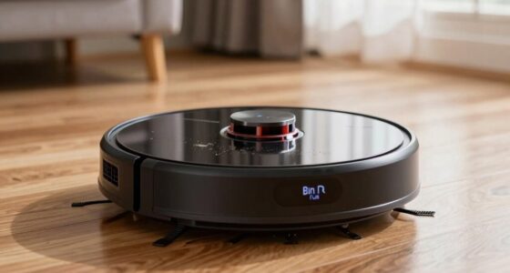 clean bin full sensor