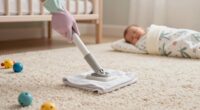 clean floors for baby