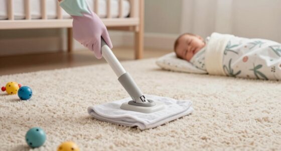 clean floors for baby