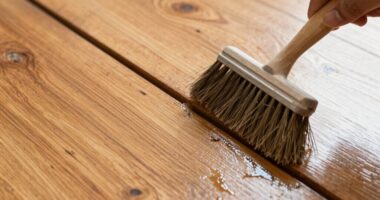 clean grime from edges