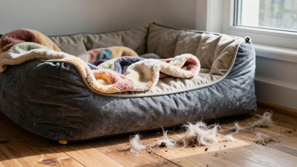 clean odor resistant pet bedding