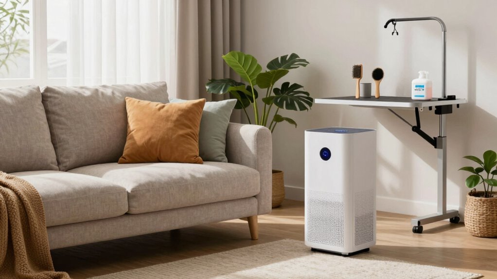 clean organize groom regularly