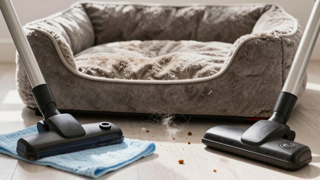 clean pet beds regularly