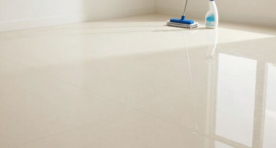 clean underfloor heating floors