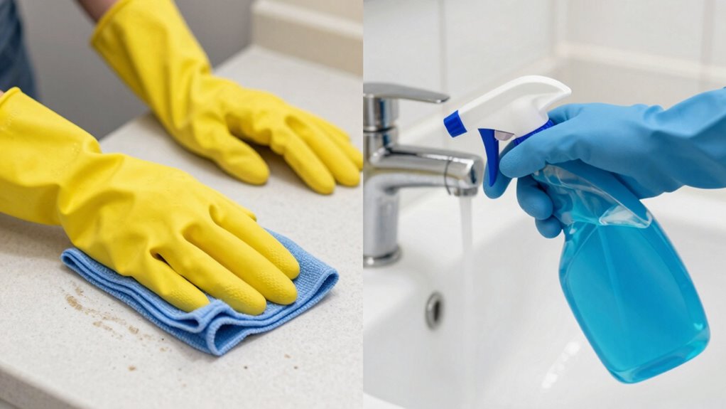 cleaning often suffices naturally