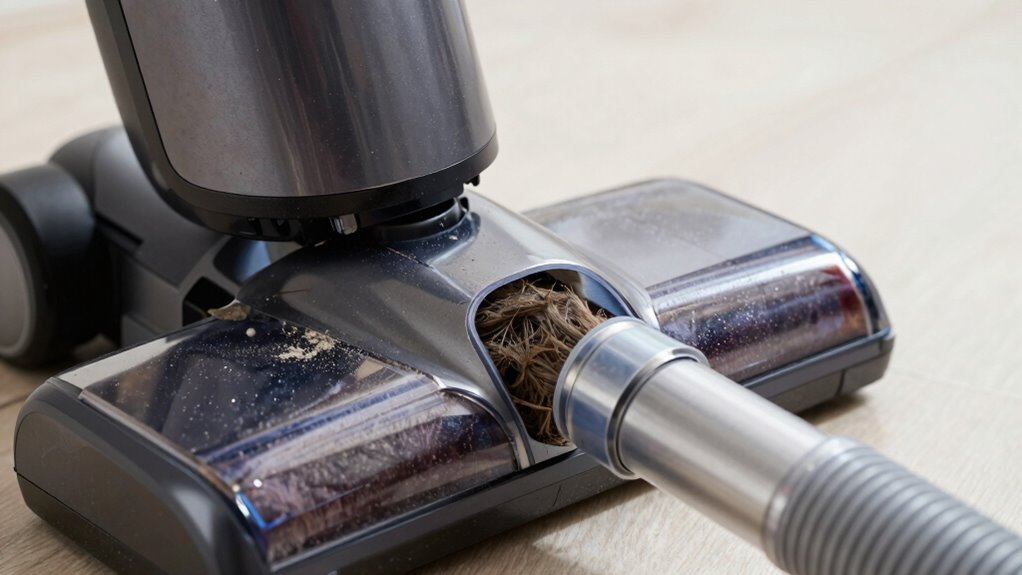 clogs hinder airflow and suction