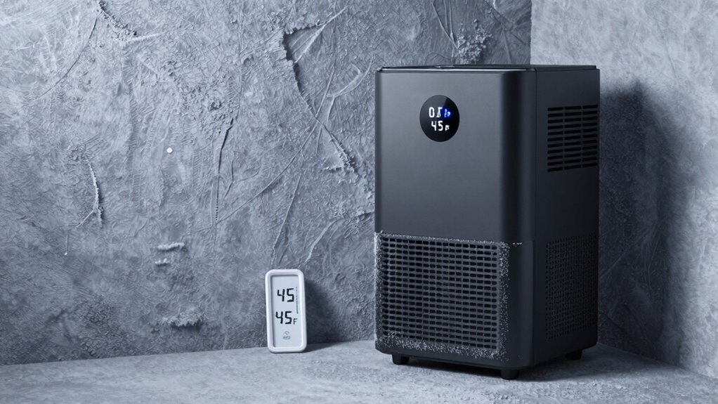 cold climate dehumidifier features