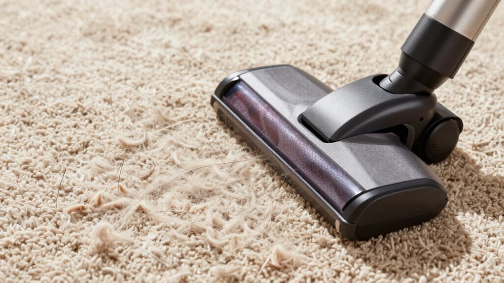 consistent grooming and vacuuming