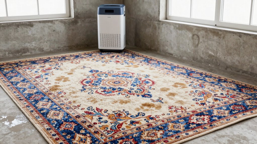 control moisture keep rugs fresh