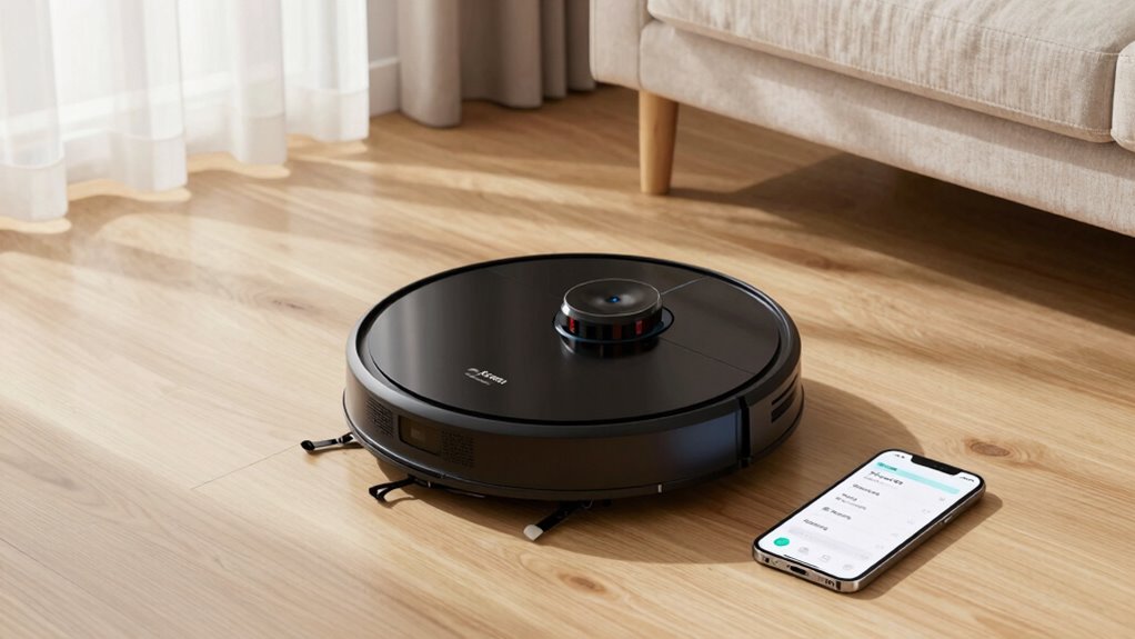 control robot vacuum data