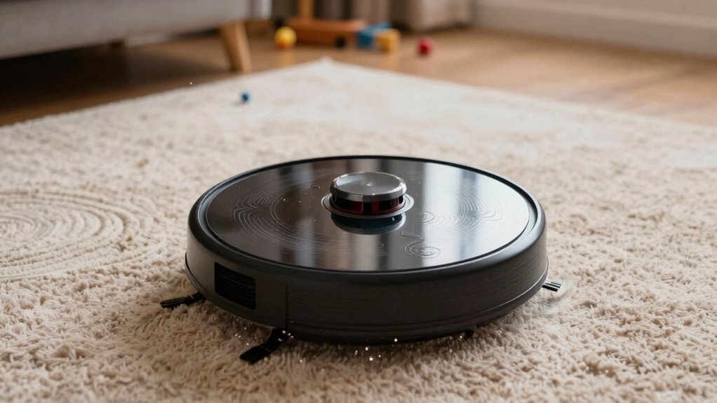 control vacuum cleaning routes