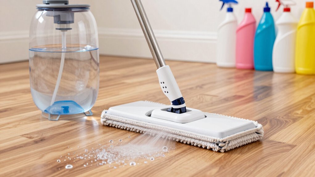 controlled detergent dispensing mechanisms