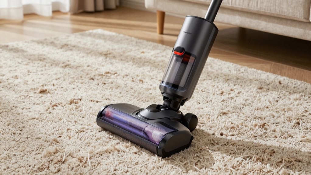 cordless vacuum carpet performance