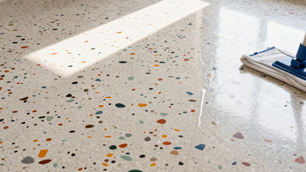 daily terrazzo cleaning routine