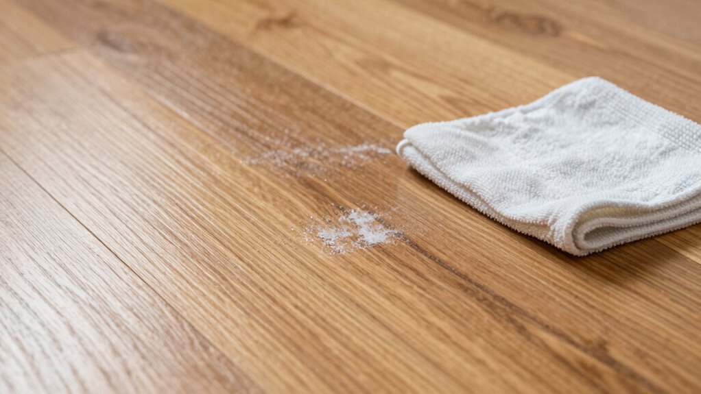 damp cleaning prevents dust smearing