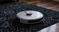 dark rugs trigger cliff sensors