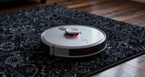 dark rugs trigger cliff sensors