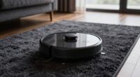 dark rugs trigger cliff sensors