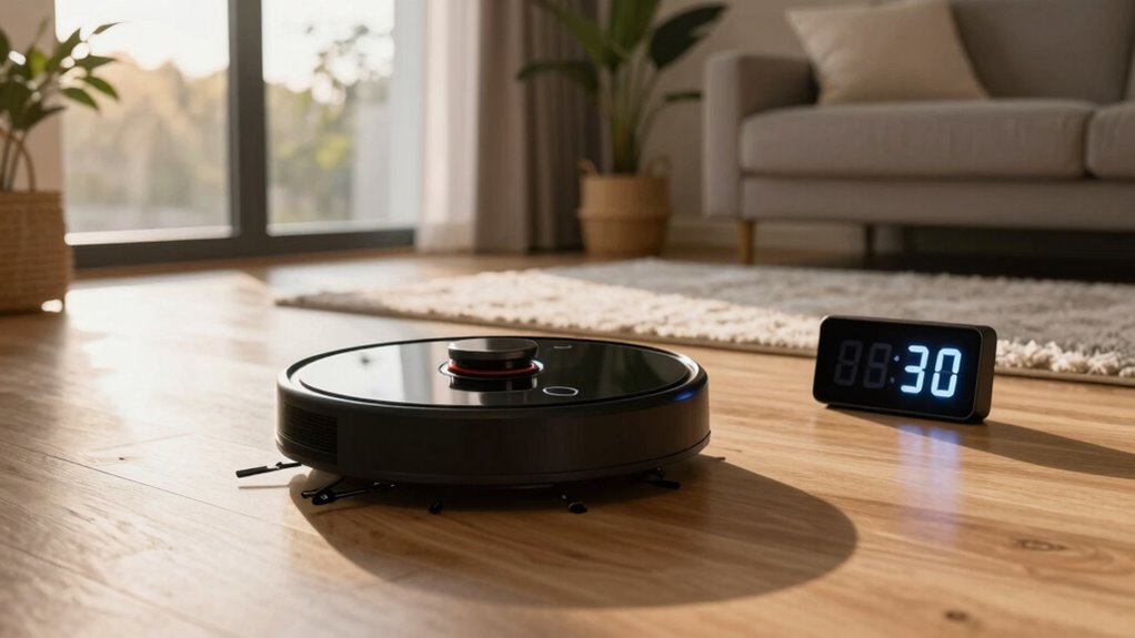 daytime cleaning preserves battery