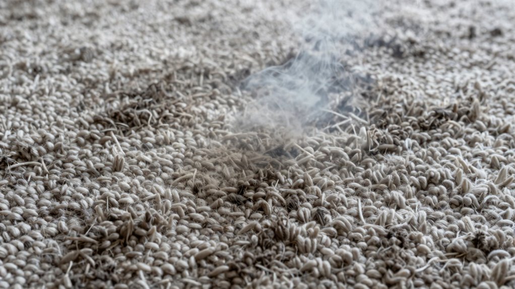 deep fibers trap lingering odors